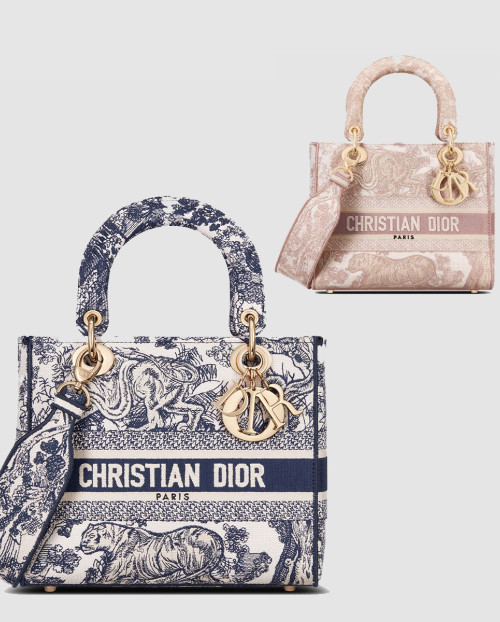 [DIOR-디올]레이디백 디라이트 미듐 M0565