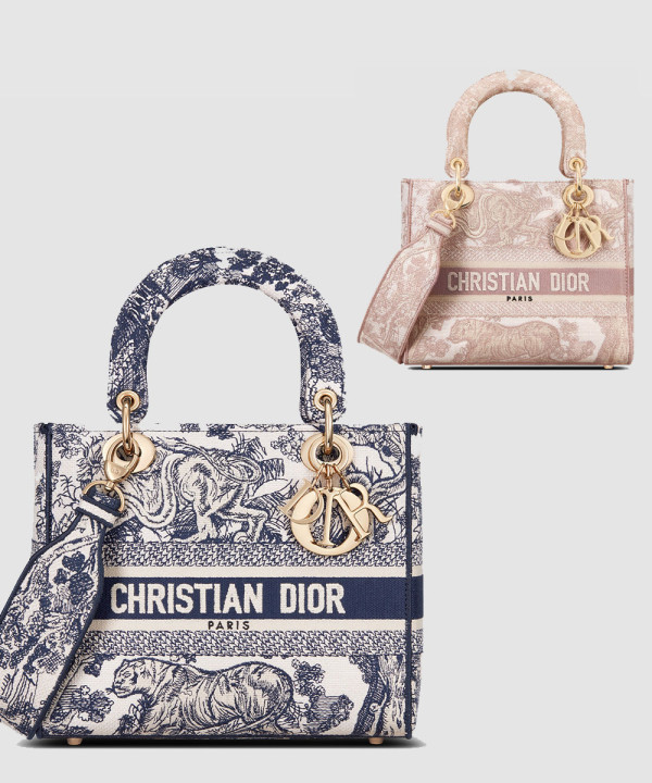 [DIOR-디올]레이디백 디라이트 미듐 M0565