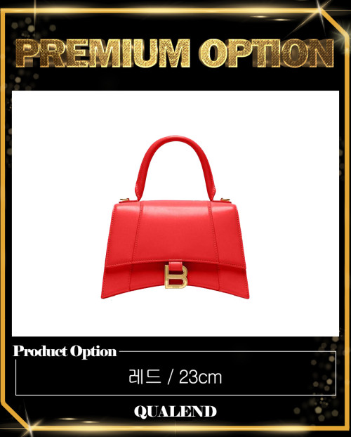 [BALENCIAGA-발렌시아가]아워글래스 스몰 탑핸들백 593546