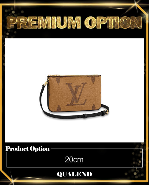 [LOUIS VUITTON-루이비통]더블 집 포쉐트 M69203