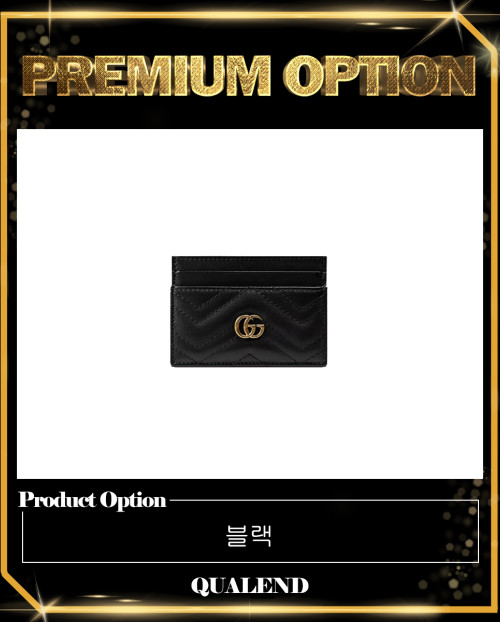 [GUCCI-구찌]GG 마몽 마틀라세 카드지갑 ‎443127