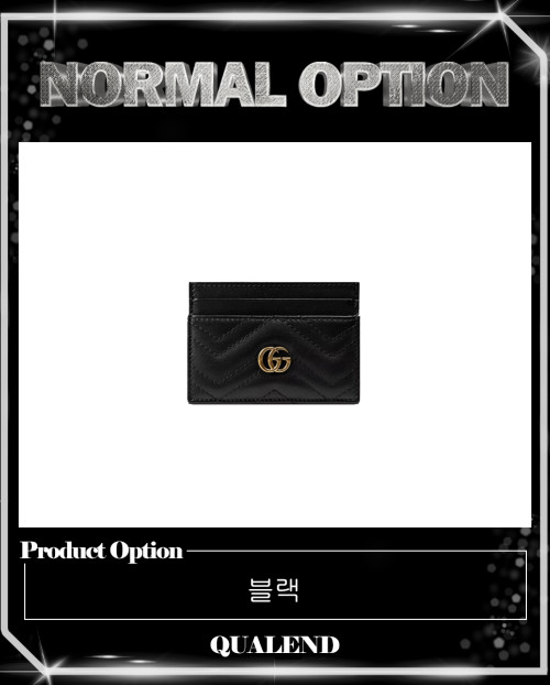 [GUCCI-구찌]GG 마몽 마틀라세 카드지갑 ‎443127