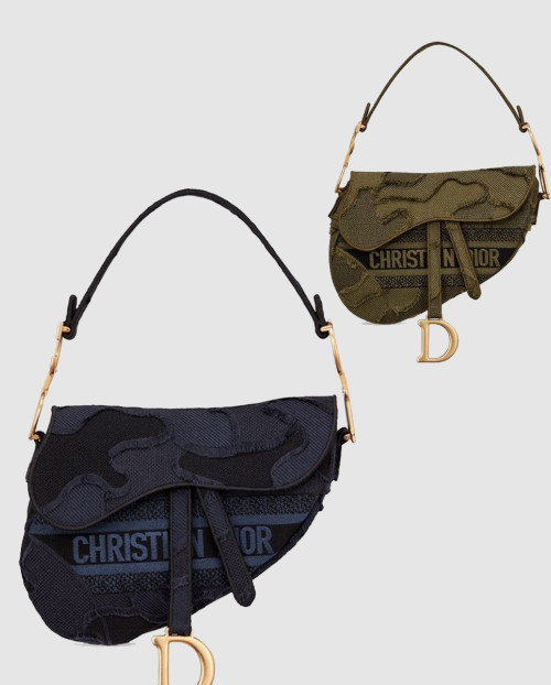 [DIOR-디올]새들백 미듐 M0446