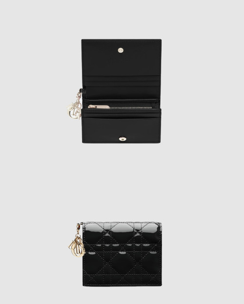 [DIOR-디올]레이디 페이던트 카드지갑 S0178