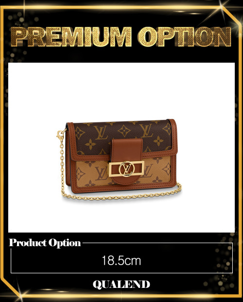 [LOUIS VUITTON-루이비통]도핀 체인 WOC M68746