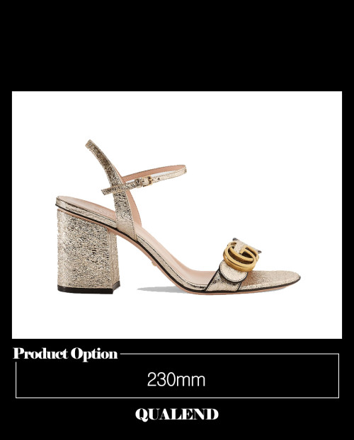 [GUCCI-구찌]GG 마몽 미드힐 샌들 453379