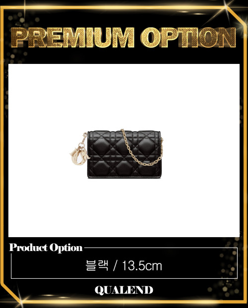 [DIOR-디올]레이디 디올 나노 파우치 S0853