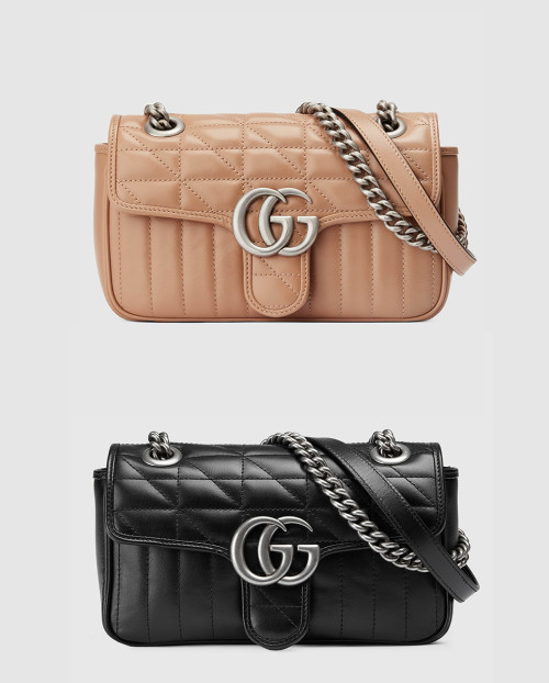 [GUCCI-구찌]GG 마몽 미니 숄더백 446744