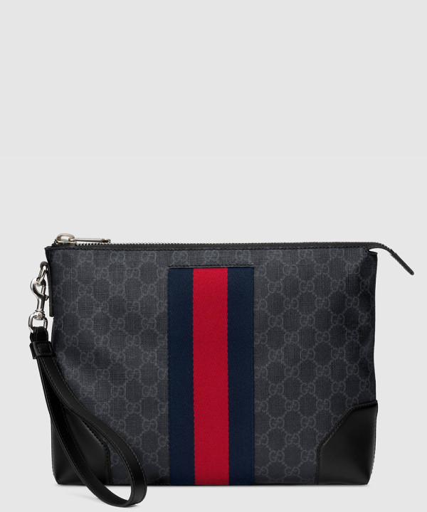 [GUCCI-구찌]GG 수프림 클러치 523603