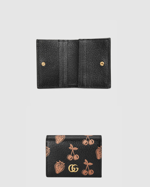 [GUCCI-구찌]GG 마몽 발렌타인데이 카드지갑 456126