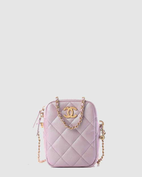 [CHANEL-샤넬]이리데슨트 버티컬 카메라백 AS2857