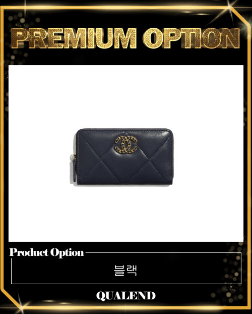 [CHANEL-샤넬]19 스몰 지퍼월렛 AP0948