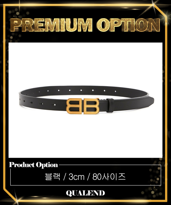 [BALENCIAGA-발렌시아가]아워글래스 BB 벨트 673518