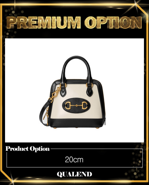 [GUCCI-구찌]홀스빗 1955 미니 탑핸들백 레더 640716