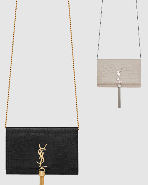 [SAINT LAURENT-생로랑]케이트 WOC 크로커 452159