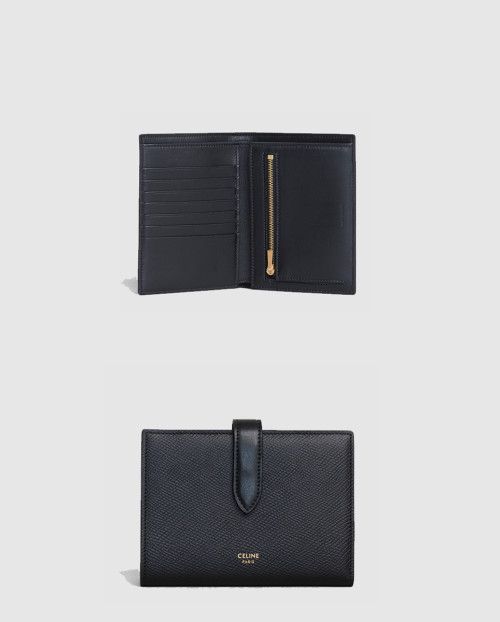 [CELINE-셀린느]미듐 스트랩 중지갑 10B643