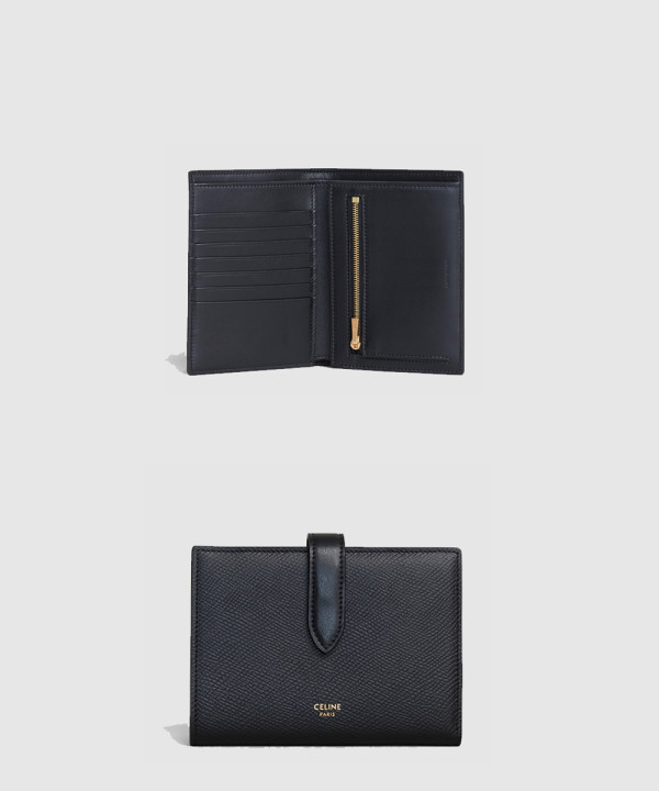 [CELINE-셀린느]미듐 스트랩 중지갑 10B643