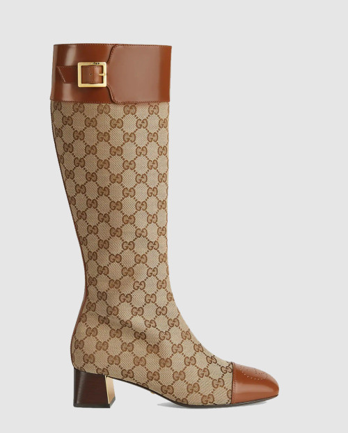 [GUCCI-구찌]GG 니하이 부츠 678278