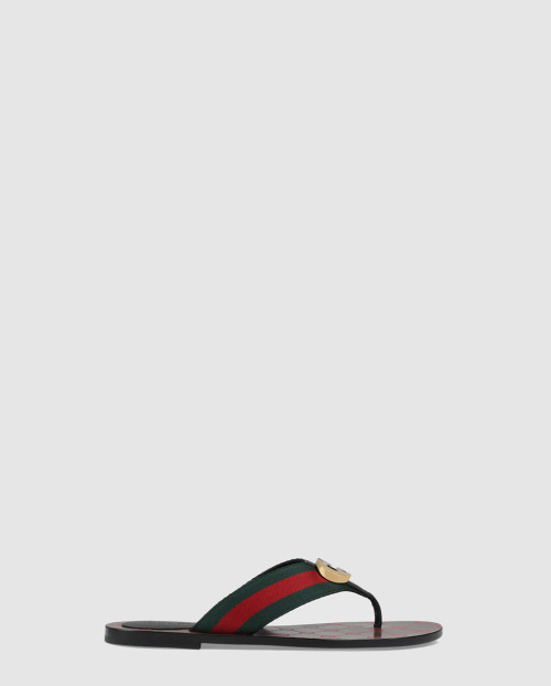 [GUCCI-구찌]GG T-스트랩 샌들 612138