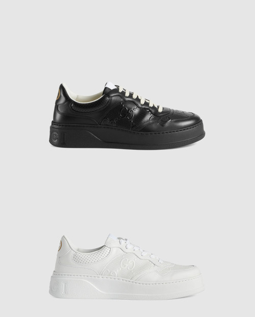 [GUCCI-구찌]GG 엠보스 스니커즈 669582