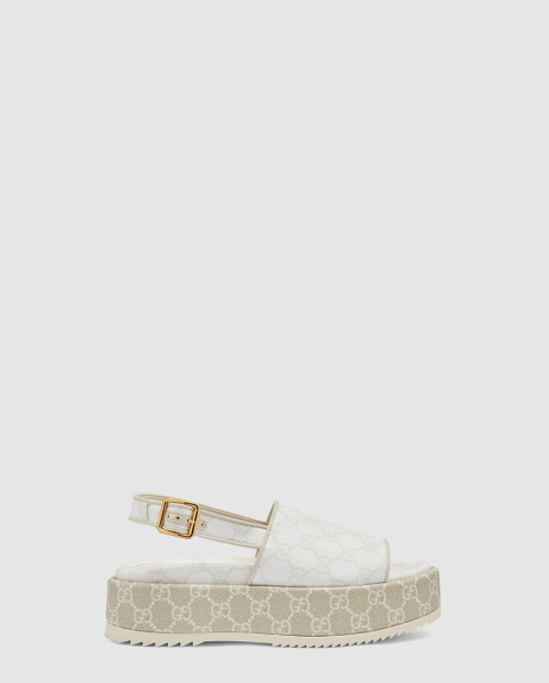 [GUCCI-구찌]플랫폼 GG 샌들 701153