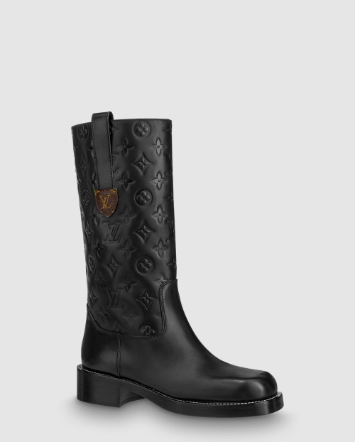 [LOUIS VUITTON-루이비통]다운타운 하프부츠 1A95GS