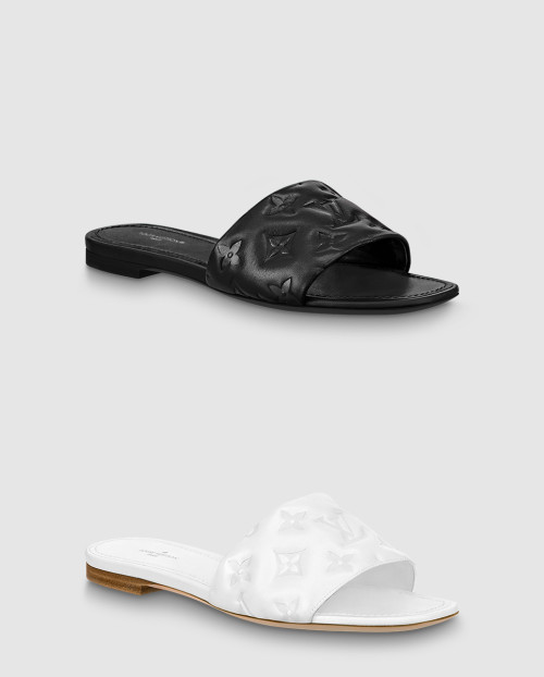 [LOUIS VUITTON-루이비통]리바이벌 플랫 뮬 1A9P4K