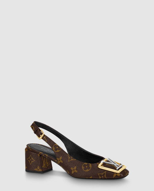 [LOUIS VUITTON-루이비통]마들렌 슬링백 펌프스 1A65O2