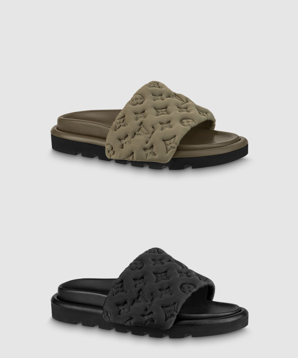 [LOUIS VUITTON-루이비통]풀 필로우 컴포트 뮬 1AA1EH