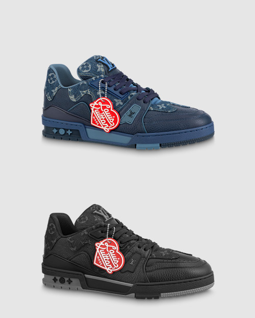 [LOUIS VUITTON-루이비통]LV 트레이너 스니커즈 1A9IPN