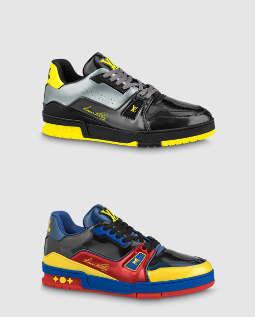 [LOUIS VUITTON-루이비통]LV 트레이너 스니커즈 1A9JU7