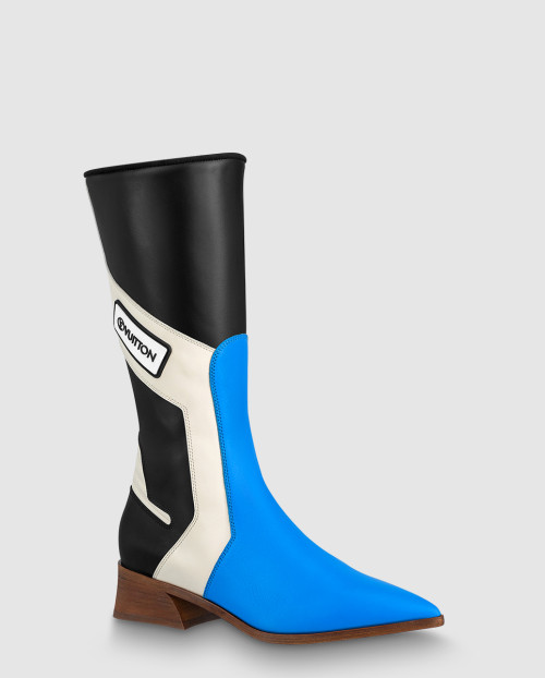 [LOUIS VUITTON-루이비통]플래그 하이부츠 1A9O6L