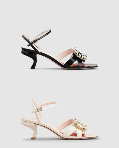 [ROGER VIVIER-로저비비에]미니 브로쉬 비비에 샌들 6393