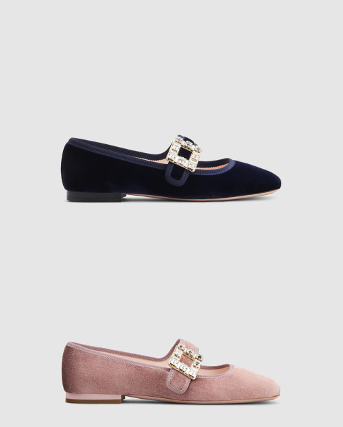 [ROGER VIVIER-로저비비에]트레스 비비에 발레리나 플랫슈즈 4493