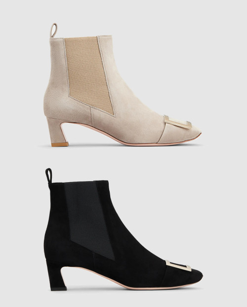 [ROGER VIVIER-로저비비에]트럼펫 첼시부츠 4482