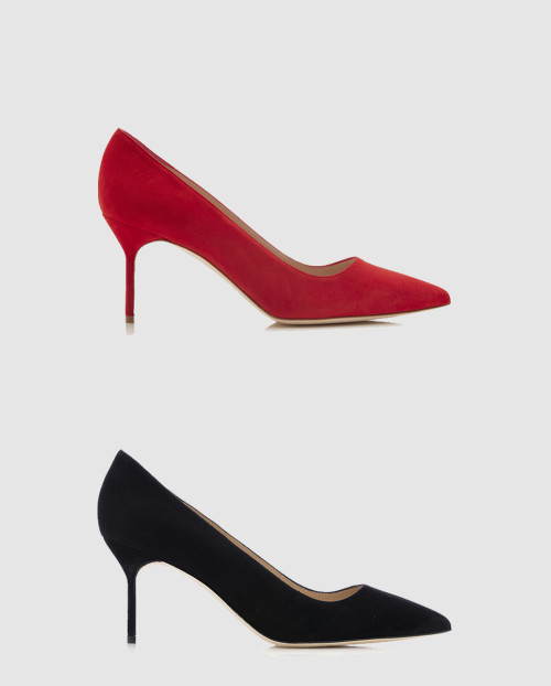 [M.BLAHNIK-마놀로블라닉]비비 70 스웨이드 펌프스