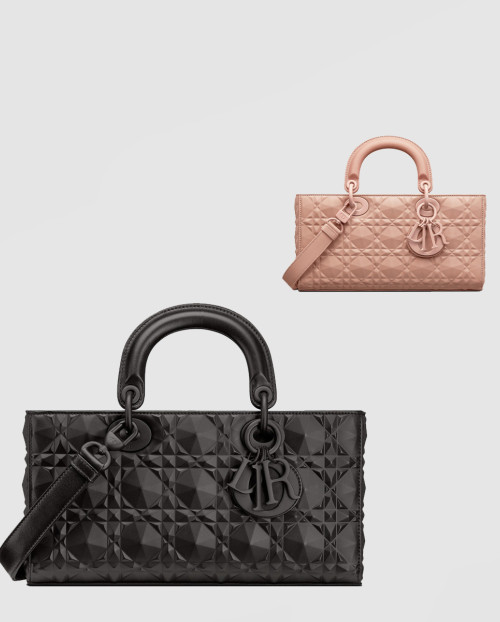 [DIOR-디올]레이디 디조이백 다이아몬드 까나쥬 M0540