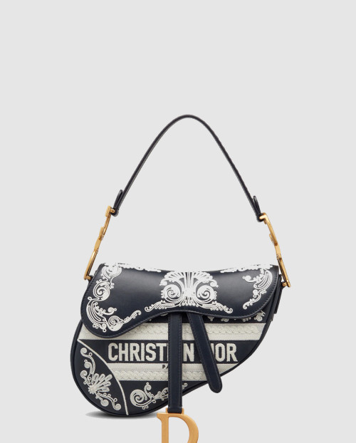 [DIOR-디올]새들백 미듐 M0455