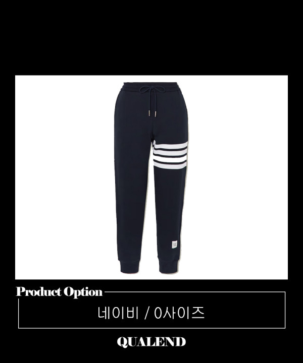 [THOM BROWNE-톰브라운]4-bar 트레이닝 팬츠 MJQ008