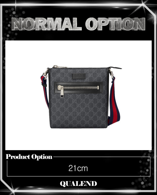 [GUCCI-구찌]GG 수프림 스몰 메신저백 523599