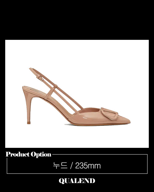 [VALENTINO-발렌티노]브이로고 펌프스 페이던트