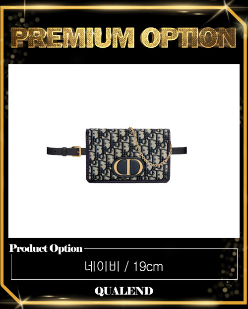 [DIOR-디올]30 몽테인 투인원 벨트백 S2086