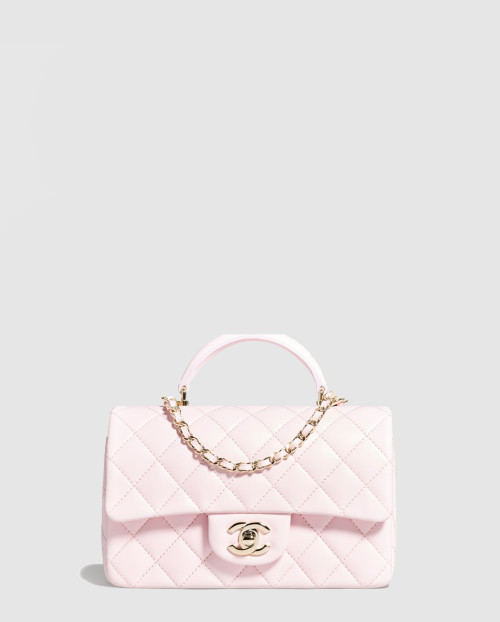 [CHANEL-샤넬]클래식 뉴미니 탑핸들 AS2431