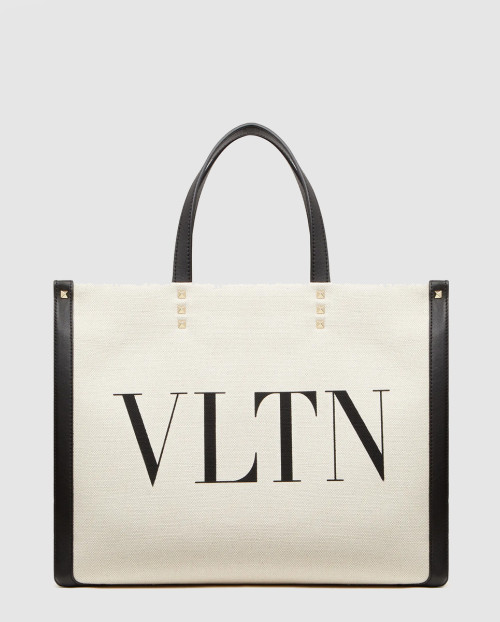 [VALENTINO-발렌티노]VLTN 캔버스 쇼퍼백