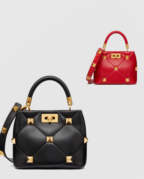 [VALENTINO-발렌티노]로만스터드 버킷백 스몰