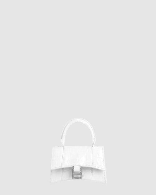 [BALENCIAGA-발렌시아가]아워글래스 미니 탑핸들백 637372