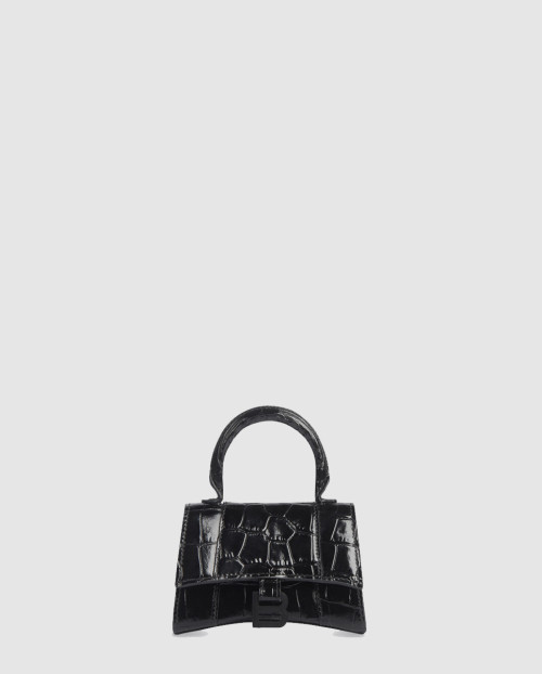 [BALENCIAGA-발렌시아가]아워글래스 미니 탑핸들백 637372