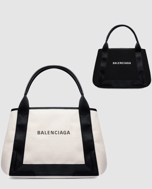 [BALENCIAGA-발렌시아가]네이비 스몰 카바스백 339933