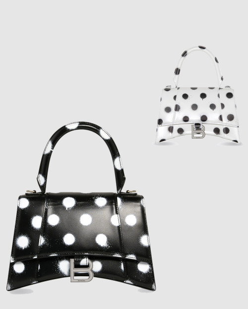 [BALENCIAGA-발렌시아가]아워글래스 스몰 탑핸들백 593546