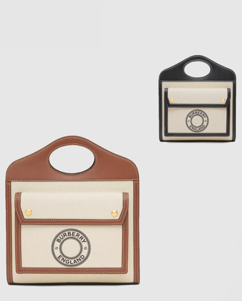 [BURBERRY-버버리]캔버스 포켓백 미니 80280621